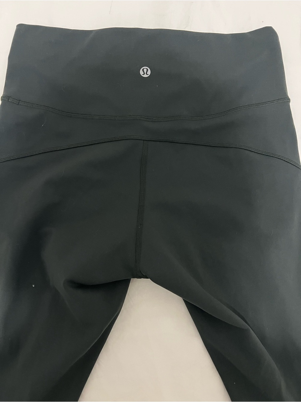 lululemon athletica Black High-Waist Leggings with Back Logo